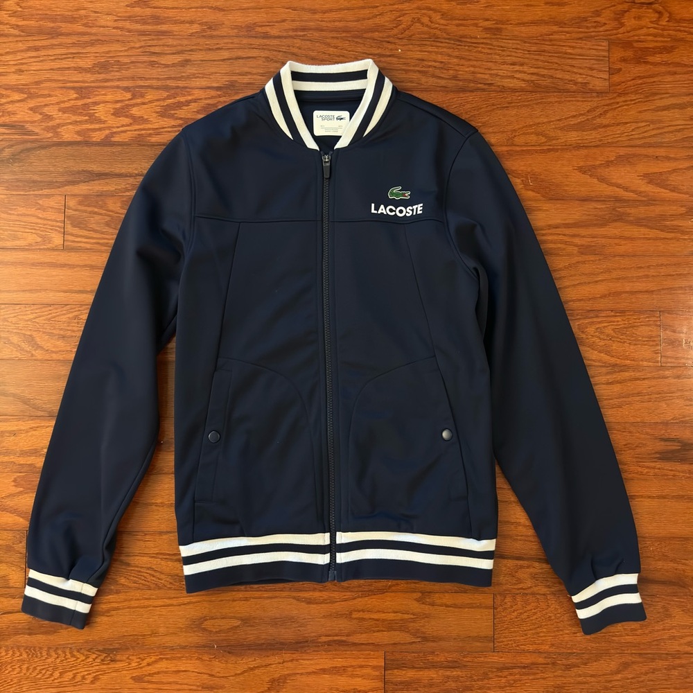 Lacoste Sport Men’s Bomber Jacket Sweatshirt